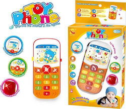 Moni Telefonspielzeug Toy Phone mit Musik für 36++ Monate