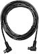 Adeleq Antenna Cable Coax male - Coax female Black 5m (9-0521) 1pcs