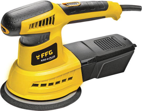 FFG ROS 125/430 Plus Έκκεντρο Τριβείο 125mm Ρεύματος 430W με Ρύθμιση Ταχύτητας και με Σύστημα Αναρρόφησης
