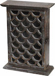 Espiel Κλειδοθήκη Τοίχου Ξύλινη 23x7.6x31cm