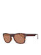 Timberland Men's Sunglasses with Brown Plastic Frame and Brown Lens TB9080-52H