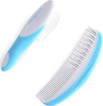 Cangaroo Baby Brush & Comb Blue 2pcs