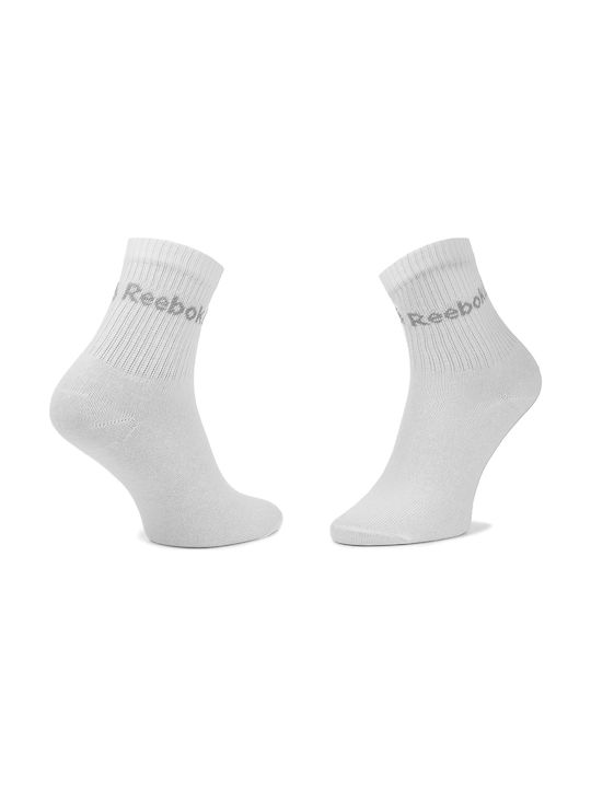 Reebok Active Core Αθλητικές Κάλτσες Λευκές 3 Ζ...