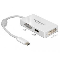 DeLock USB-C Docking Station με 4K PD Ethernet (63924)