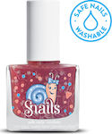 Snails Paris Glitter Kids Nail Polish Candy Cane