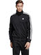 Adidas Firebird Men's Sweatshirt Jacket with Pockets Black