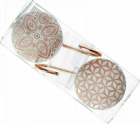 Zaros Double Wall-Mounted Bathroom Hook ​15x15cm Multicolour