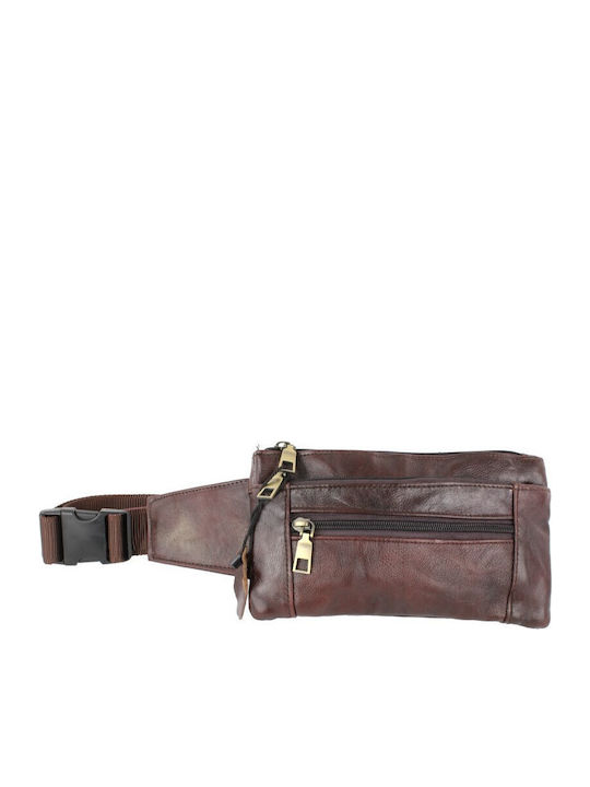 Herren Bum Bag Taille Braun