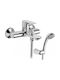 Demm Imola Mischung Bade- / Duscharmatur Badewanne Komplettes Set Silber