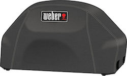 Weber Grill Cover Black Compatible with the Pulse 2000 from Polyester with UV Protection 77.52x60.7x40.46cm