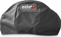 Weber Grillabdeckung Schwarz Kompatibel mit Impuls 1000 aus Polyester mit UV-Schutz 35.9cmx52.8cmx63cm