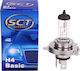 Sct Germany Λάμπα Αυτοκινήτου Basic H4 Αλογόνου 12V 55W 1τμχ