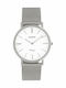 Oozoo Women's Watch with Silver Metal Bracelet
