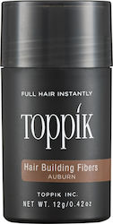 Toppik Hair Building Fibers with Keratin Hair Building Fibers Regular Auburn 12gr