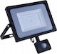 V-TAC Waterproof LED Floodlight 50W Warm White ...