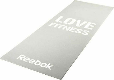 Reebok Στρώμα Γυμναστικής Yoga/Pilates Γκρι (173x61x0.4cm)