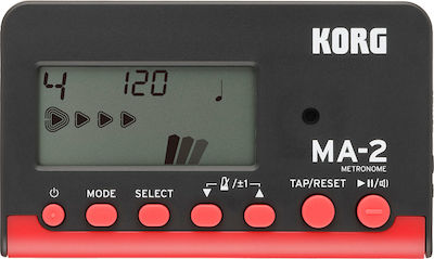 Korg Metronom MA-2 MA-2-BKRD în Culoare Negru