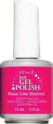 IBD Gel Nail Polish Rose Lite District 14ml