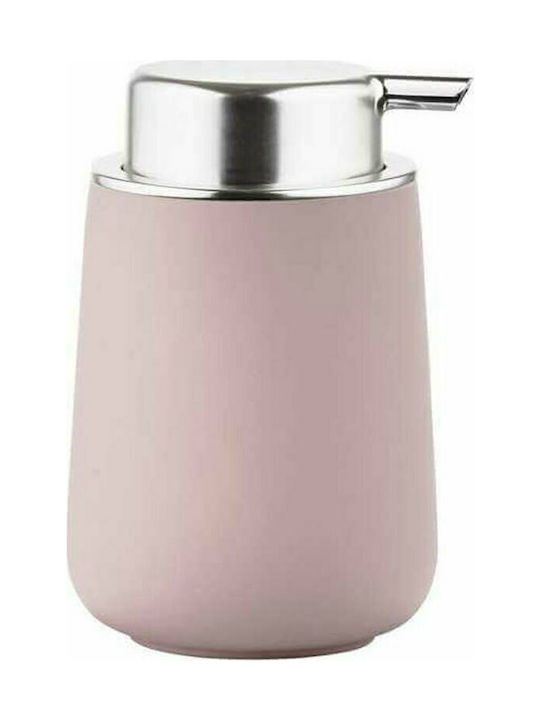 Zone Denmark Nova Tabletop Porcelain Dispenser Pink 250ml