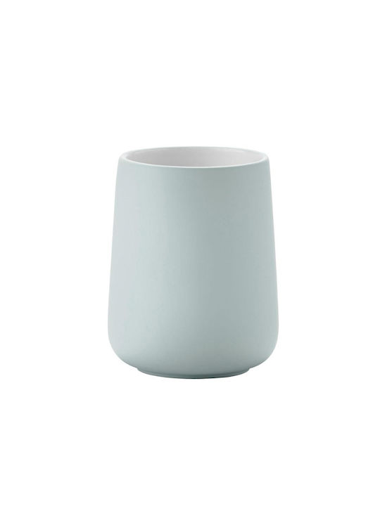 Zone Denmark Nova Porcelain Cup Holder Countertop Gray