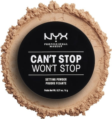 Nyx Professional Makeup Can't Stop Won't Stop Setting Powder Medium 6gr