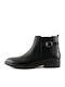 Marco Tozzi Leder Damen Chelsea Stiefeletten Schwarz