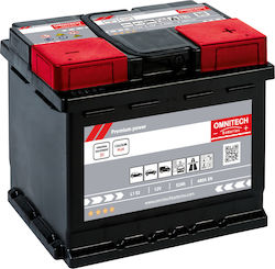 Omnitech Μπαταρία Αυτοκινήτου Premium Power L1 52 με Χωρητικότητα 52Ah και CCA 480A
