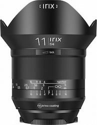 Irix 11mm f/4 Blackstone Full Frame για Nikon F Μount Irix 11mm f/4 Blackstone Full Frame για Nikon F Μount