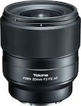 Tokina Full Frame Camera Lens FíRIN 20mm F2 FE AF Wide Angle for Sony E Mount Black