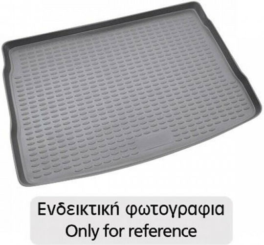 Novline Trunk Mat Tray Type for Peugeot 407 Gray