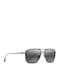 Maui Jim Sonnenbrillen mit Gray Rahmen und Schwarz Polarisiert Linse 541-2M