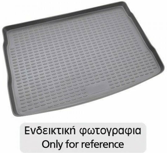Novline Trunk Mat Tray Type for Skoda Rapid 2013+ Black