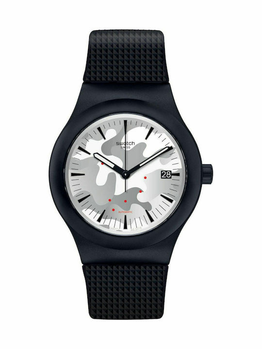 Swatch Sistem Kamu Watch Automatic with Rubber Strap Swatch Sistem Kamu Watch Automatic with Rubber Strap