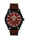 Swiss Alpine Military by Grovana Men's Watch 42mm Battery with Burgundy Rubber Strap