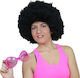 Afro Wig Black Carnival Wig Hippie Afro Brunette