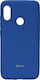 Roar Colorful Jelly Back Cover Silicone Navy Bl...