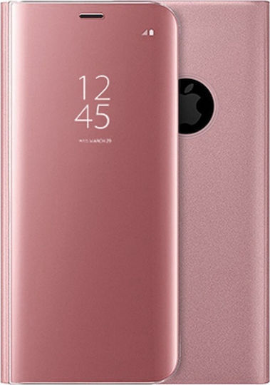 Caselab Clear View Book Πλαστικό Ροζ Χρυσό (iPhone XR)