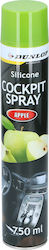 Dunlop Spray Shine / Cleaning for Interior Plastics - Dashboard with Scent Apple Cockpit Spay Apple 750ml 89393