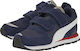 Puma Kids Sports Shoes Running Vista V Inf Navy Blue