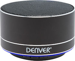 Denver BTS-32 Bluetooth-Lautsprecher 3W mit Batterielaufzeit bis zu 3 Stunden Schwarz