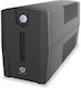 Conceptronic ZEUS 01E UPS (VI) Интерактивна Линия 650VA 360W с 4 Schuko AC Гнезда