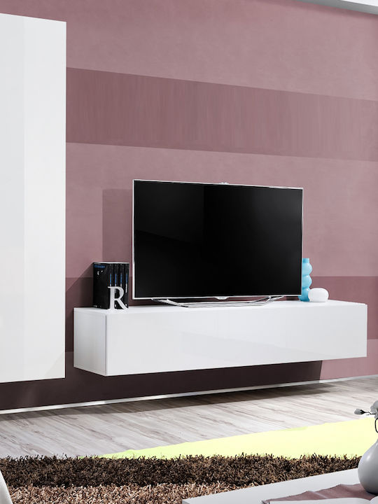 Wohnzimmer TV-Einheit Floria Weiß L40xB29xH170cm