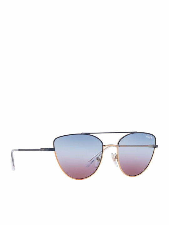 Vogue Women's Sunglasses with Multicolour Metal Frame and Light Blue Gradient Lens VO4130S 50750K