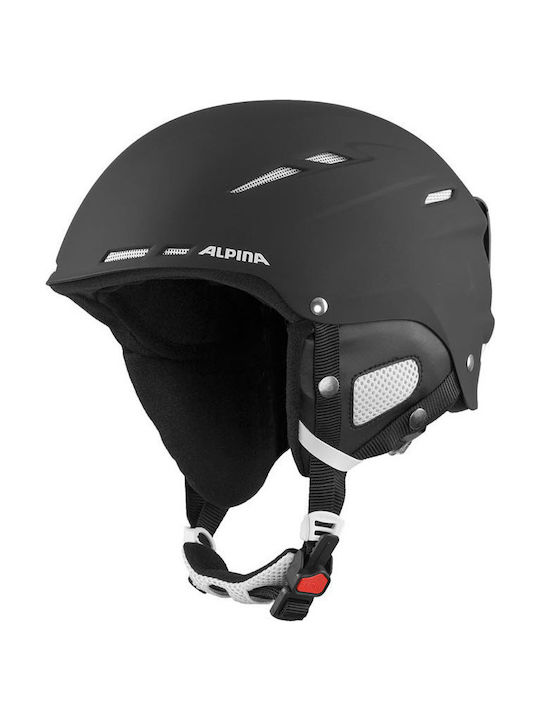 Alpina Biom Helmet for Ski & Snowboard Black Matt