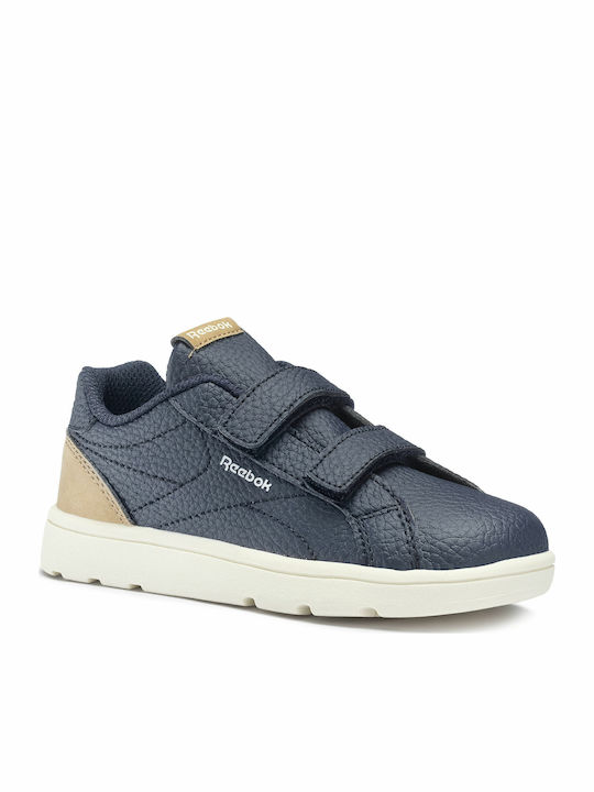 Royal Comp Kinder Sneakers mit Klettverschluss Marineblau