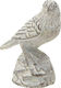 Inart Decorative Bird made of Metal 8.5x8.5x11cm 1pcs