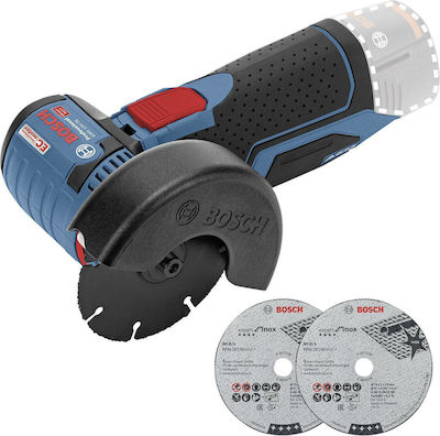 Bosch GWS 12V-76 Battery Powered Solo Angle Grinder 76mm