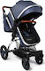 Cangaroo Veyron 2 in 1 2 in 1 Baby Stroller Suitable for Newborn Jean 12kg