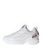 Fila Disruptor 2 Patches Femei Chunky Sneakers Albe