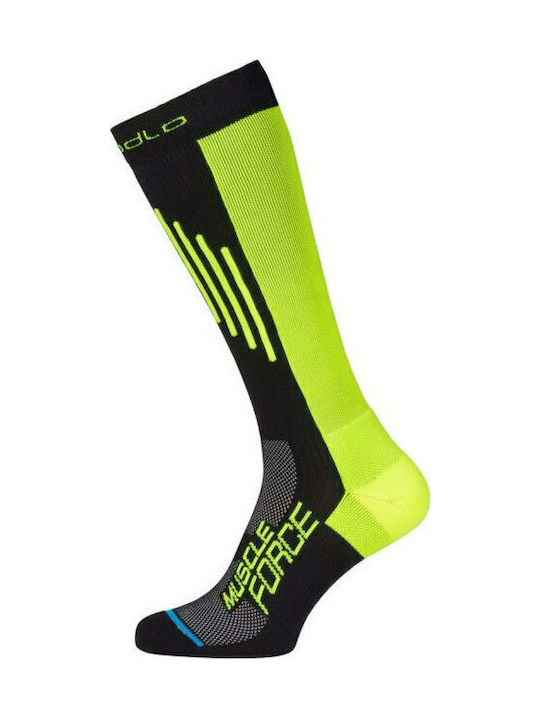 Odlo Muscle Running Green Sports Socks 1 Pair